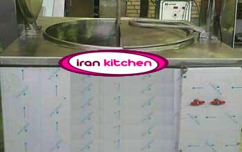 دیگ حلیم پز مکعبی با همزن و موتور با حجم 150 لیتری