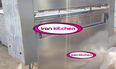 کباب پز عقیق تابشی ریلی سی سیخ