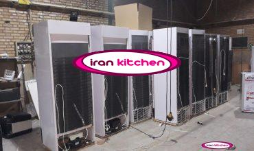 خط تولید یخچال های نوشیدنی ۷۰ سانت در کارخانه
