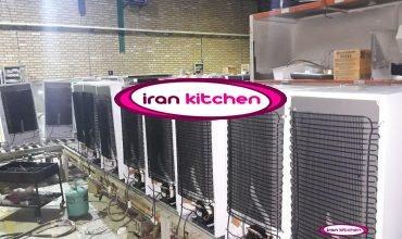 یخچال نوشیدنی ۷ فوت در حال ساخت در کارخانه