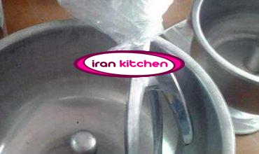 دستگاه کوچک خمیر گیر استیل 15 کیلویی