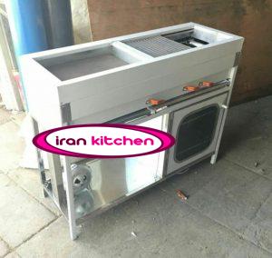 منقل چند کاره دارای فر و گرمخانه