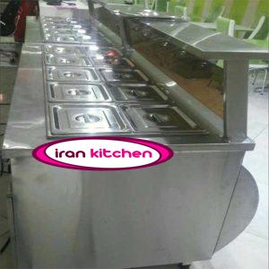 کانتر گرم پنج لگن سه جداره