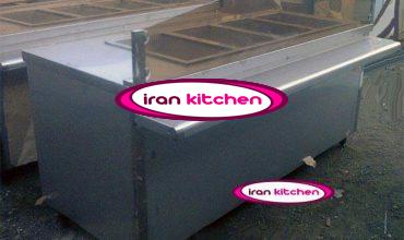 کنتر گرم چهار لگن شیشه نیمه گرد