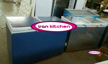فریزر صندوقی خانگی 260 لیتری 2 درب