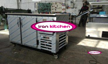 یخچال میز کاری روی سنگ 150 سانتی