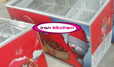 یخچال بستنی درب شیشه ای 600 لیتری