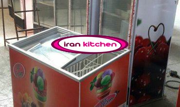یخچال بستنی درب شیشه ای 600 لیتری