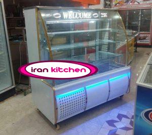 یخچال شیشه خم ۱۵۰ سانتی متر
