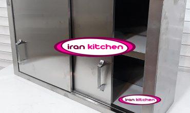 کابینت دیواری آشپز خانه یک متری استیل دارای کیفیت عالی
