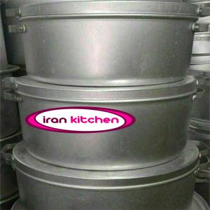 قابلمه های آلومینیمی صنعتی ده منه پرسی با کیفیت عالی
