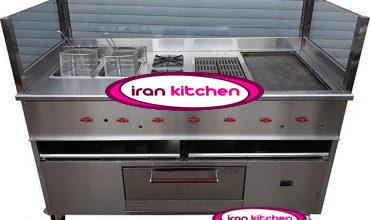 فر مرکب پنج کاره ترکیبی ساندویچی دارای بدنه استیل