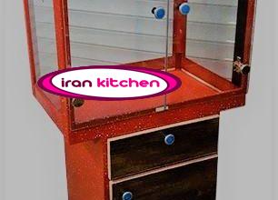 دستگاه پاپ کورن ساز ایرانی دارای کابین و گازی