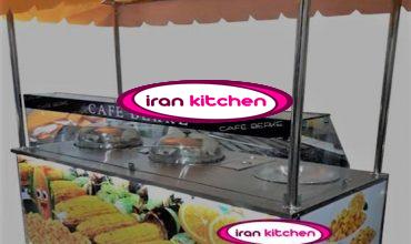 دستگاه ذرت مکزیکی و لبو باقالی با چتر و کیفیت بالا و عالی