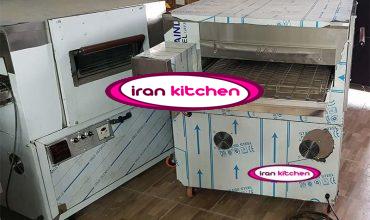فر ریلی پیتزا دارای دهنه 70 سانتی متر مارک نوین استار با کیفیت بسیار بالا