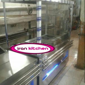 تاپینگ سرد سلف سرویس با فر ترکیبی ساندویچی