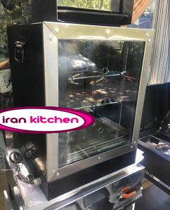 جوجه گردان رومیزی دو سیخ گازی