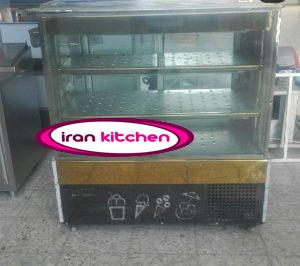 فریزر ویترینی ایستاده کوچک ۱۳۰ سانتی متری