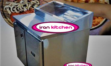 تاپینگ یک متری دارای یخچال فست فود پیتزایی