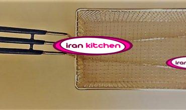 سبد توری سرخ کن طرح دین با کیفیت بسیار بالا