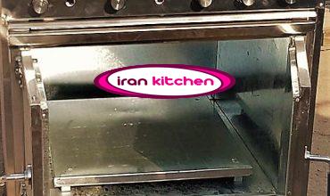 اجاق گاز دارای فر و چهار شعله با کیفیت بسیار بالا