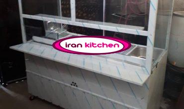 فر ساندویچی ترکیبی استیل هود دار